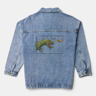 T-Rex Dinosaur Boop Mannen sweatshirt hoodie Denim Jacket