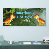 T REX Dinosaur Boy Banner (Beurs)