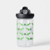 T Rex Dinosaur Custom Waterfles (Voorkant)