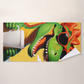 T-Rex Dinosaur Drôle (Serviette de bain)