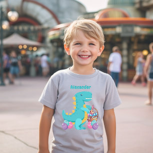 T-Rex Dinosaur Easter Basket Eggs