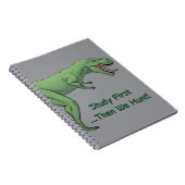 T-Rex Dinosaur École Carnet Spiral (Côté Droit)