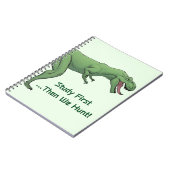 T-Rex Dinosaur École Carnet Spiral (Côté gauche)