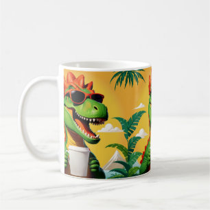T-Rex Dinosaur Grappig Koffiemok