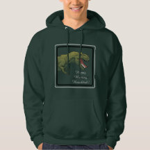 T-Rex Dinosaur Hanoukka sweat - shirt à capuche Un