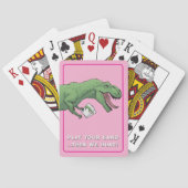 T-Rex Dinosaur Kaart Game Poker Speelkaarten (Achterkant)