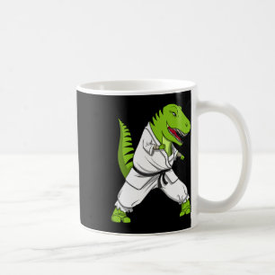 T-rex Dinosaur Karate Kickboksen Vechtkunst Jiu- Koffiemok