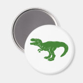 T rex dinosaur - Kies achtergrondkleur Magneet (Voorkant / Achterkant)