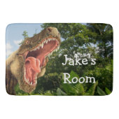 T-Rex Dinosaur Kind Bedroom Rug of Mat (Voorkant)