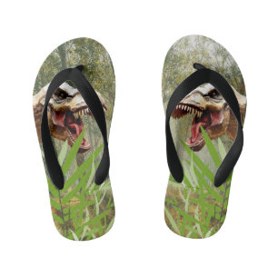 T-Rex Dinosaur Kinder Teenslippers