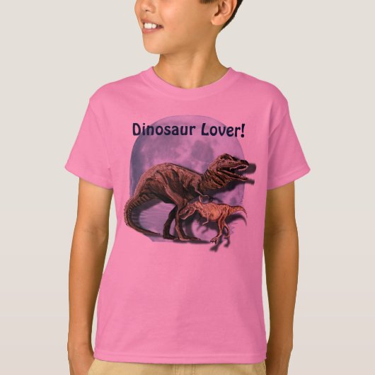 T-Rex Dinosaur-lover T-shirt Rex Shirt (Voorkant)