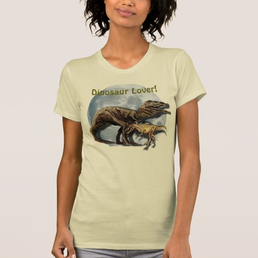 T-REX DINOSAUR LOVER T-shirt Rex Shirt (Voorkant)