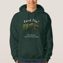 T-Rex Dinosaur Me nourrir Homme sweatshirt sweat -