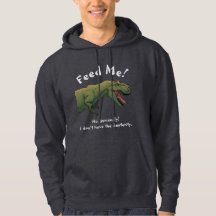 T-Rex Dinosaur Me nourrir Homme sweatshirt sweat -