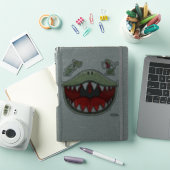 T-rex Dinosaur Mond Kinder Cartoon Sticker (iPad Cover)