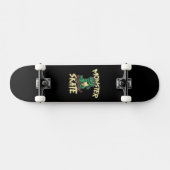 T-Rex Dinosaur Monster Schaats Skateboard (Horizontaal)