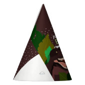 T Rex Dinosaur Party Children's Birthday Feesthoedjes (Links)