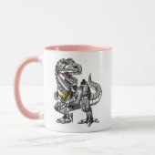 T-Rex Dinosaur Robot Monster Boys Kinder Mok (Links)