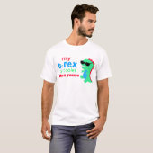 T-rex Dinosaur shirt trex (Voorkant volledig)