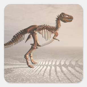 T. rex Dinosaur Skelet stickers