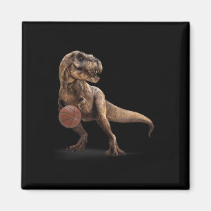 T Rex Dinosaur Speelt Skelet Grappige Dinosaur Hoo Magneet