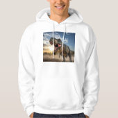 T-Rex Dinosaur Sweater | Felle Prehistorische Ontw (Voorkant)