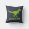 T Rex dinosaure jetez oreiller personnalisé pour l