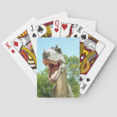 T-Rex Dinosaurs Pokerkaarten (Achterkant)