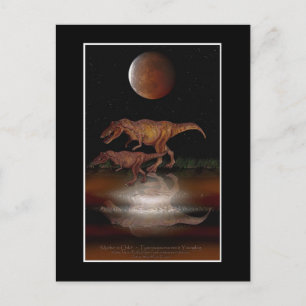 T-REX DINOSAURUS Briefkaart