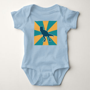 T-rex dinosaurus jurassic dierdino romper