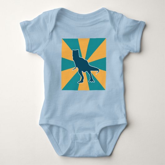 T-rex dinosaurus jurassic dierdino romper (Voorkant)