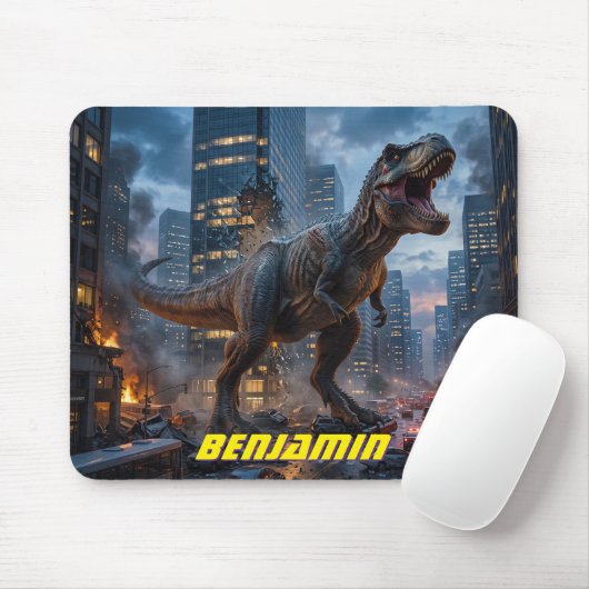 T-Rex Dinosaurus Muismat (Met muis)