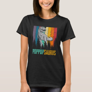 T Rex Dinosaurus Poppop Saurus Familie Matching Va T-shirt