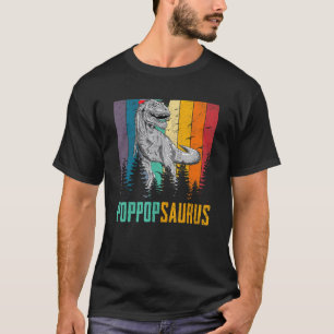 T Rex Dinosaurus Poppop Saurus Familie Matching Va T-shirt