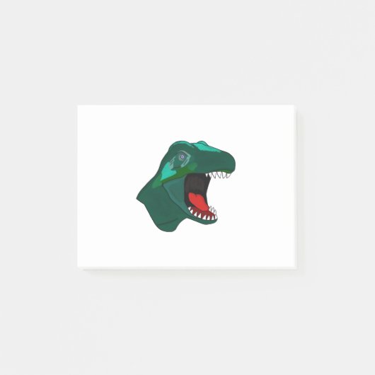 T Rex Dinosaurus Post-it® Notes (Voorkant)