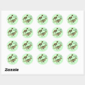 T. rex Dinosaurus stickers (Vel)