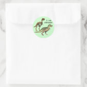 T. rex Dinosaurus stickers (Tas)