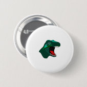 T Rex Dinossaur Ronde Button 5,7 Cm (Voorkant /achterkant)