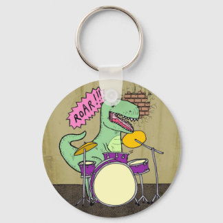 T Rex Drums Sleutelhanger