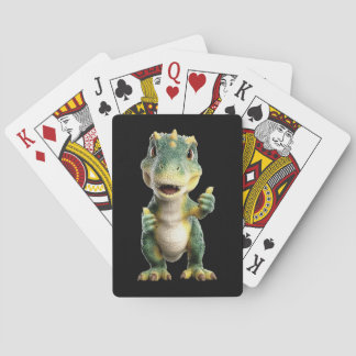 T Rex Duim Omhoog  Pokerkaarten