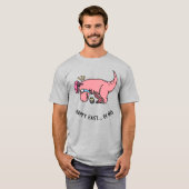 T-Rex Easter Struggle Shirt (Voorkant volledig)
