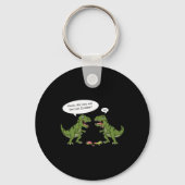 T rex eet zombie halloween jongens meisjes Kinder  Sleutelhanger (Voorkant)