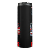 T-Rex Firefighter Design Thermosbeker (Achterkant)