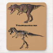 T-rex Flesh-n-Bone,Mousepad Muismat (Voorkant)