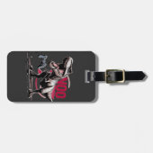 T-Rex Gamer Rage No More Design Bagagelabel (Voorkant horizontaal)