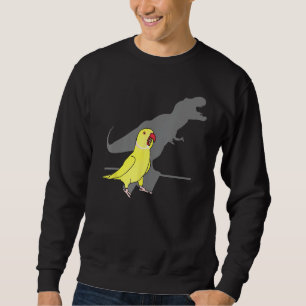 T-rex Geel Indische ringneck, Birb memes Schreeuwe Trui