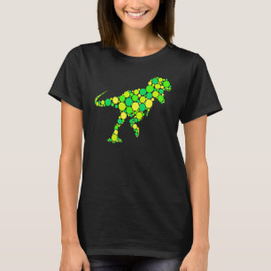 T Rex Gestippelde Internationale Stippen Dag T-shirt