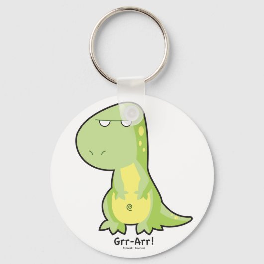T-Rex Grr Arr Sleutelhanger (Voorkant)