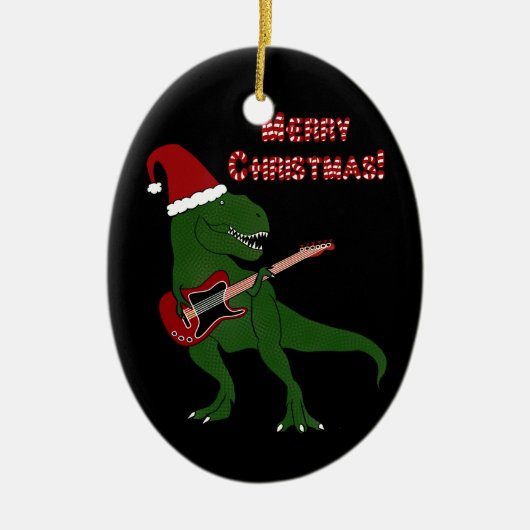 T-Rex Guitar Ornament (Voorkant)