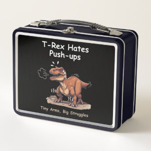 T-Rex haat push-ups: kleine armen, grote strijd